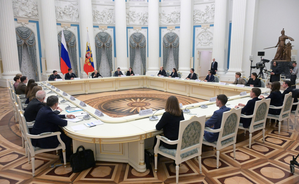 Исследователь из Университета «Сириус» — на встрече Президента России с молодыми учёными